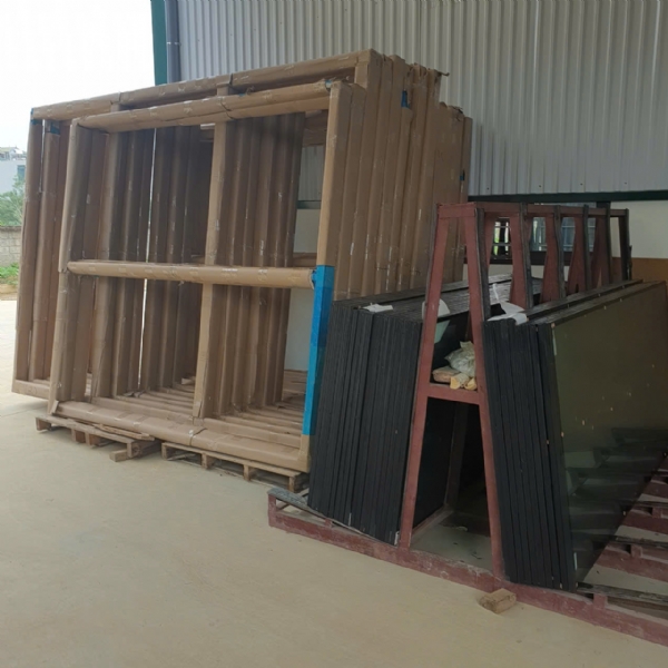 khung vách kính chống cháy